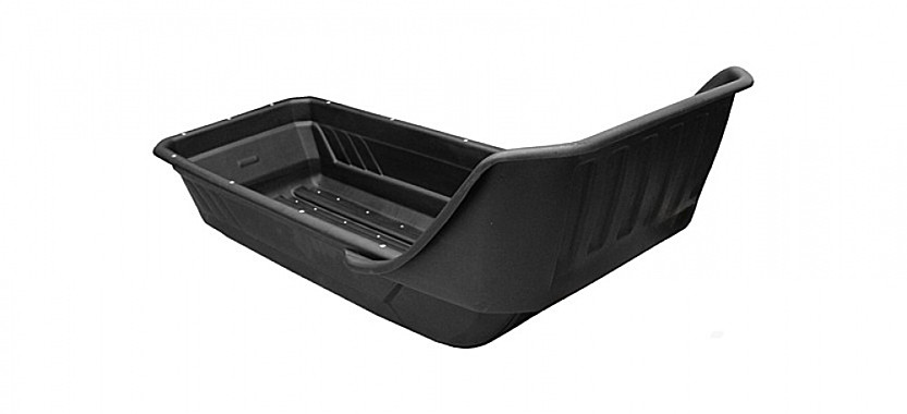 Сани PanZerBox 1900 MAX (УЗКАЯ) С обвязкой, отбойником, полозьями и прицепным устройством